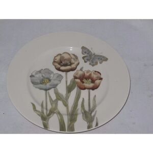 Fitz & Floyd‎ Pastel Poppy - Cream Salad Plate (s) Poppies
